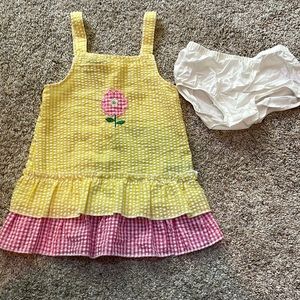 24 month girls flower dress